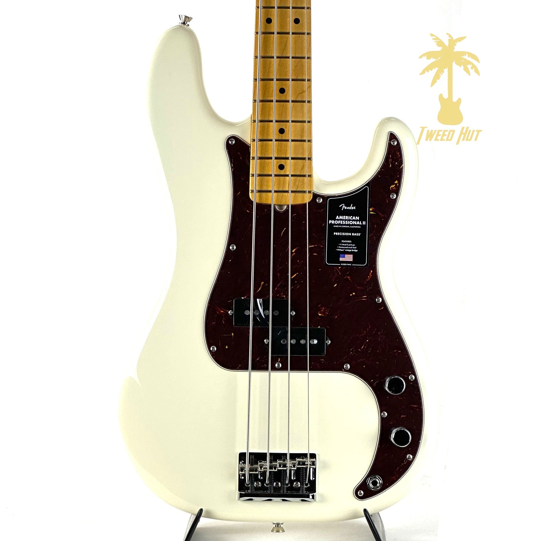 OLYMPIC　II　PROFESSIONAL　AMERICAN　BASS　WHITE　FENDER　PRECISION