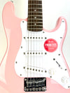 SQUIER MINI STRAT SHELL PINK