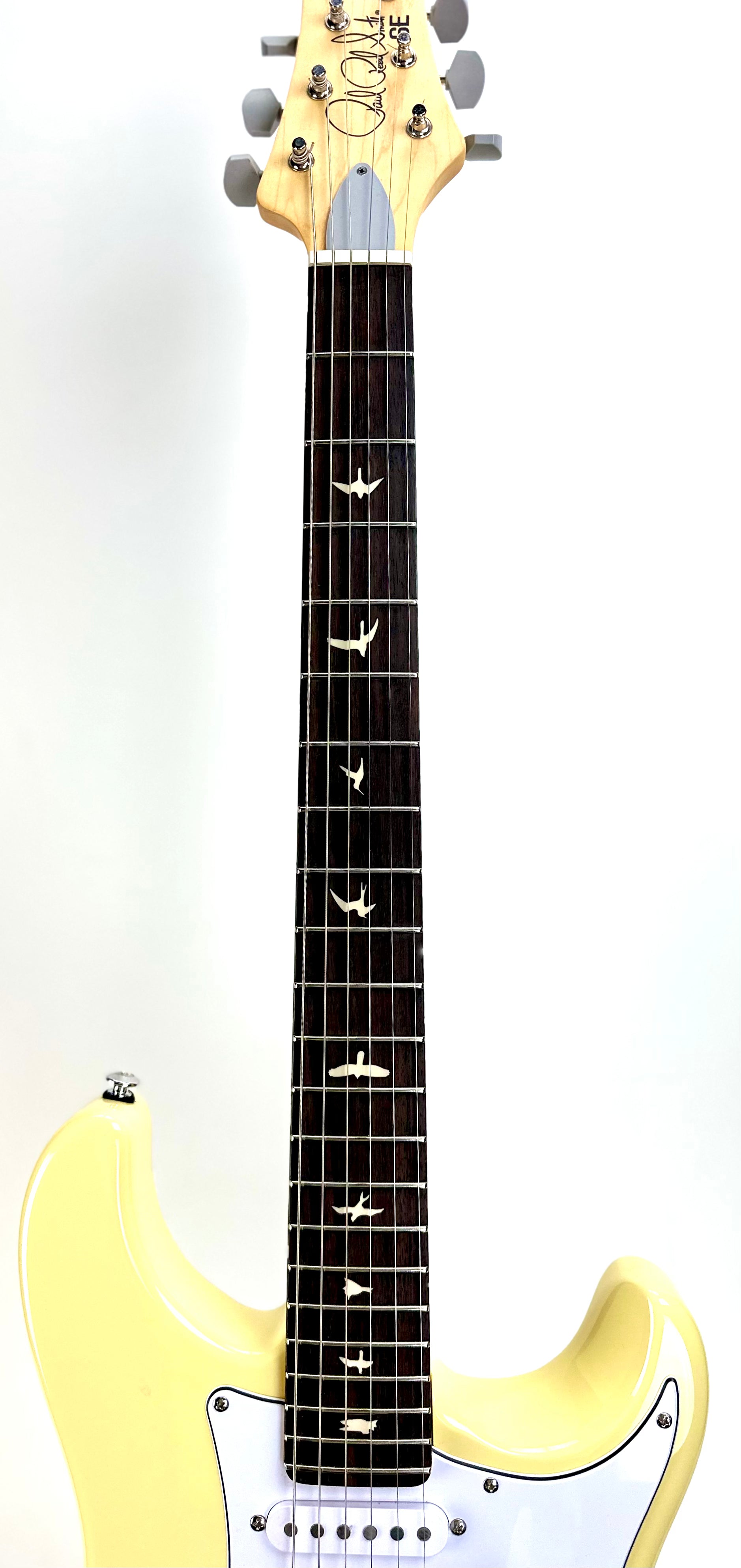 PRS SE SILVER SKY MOON WHITE