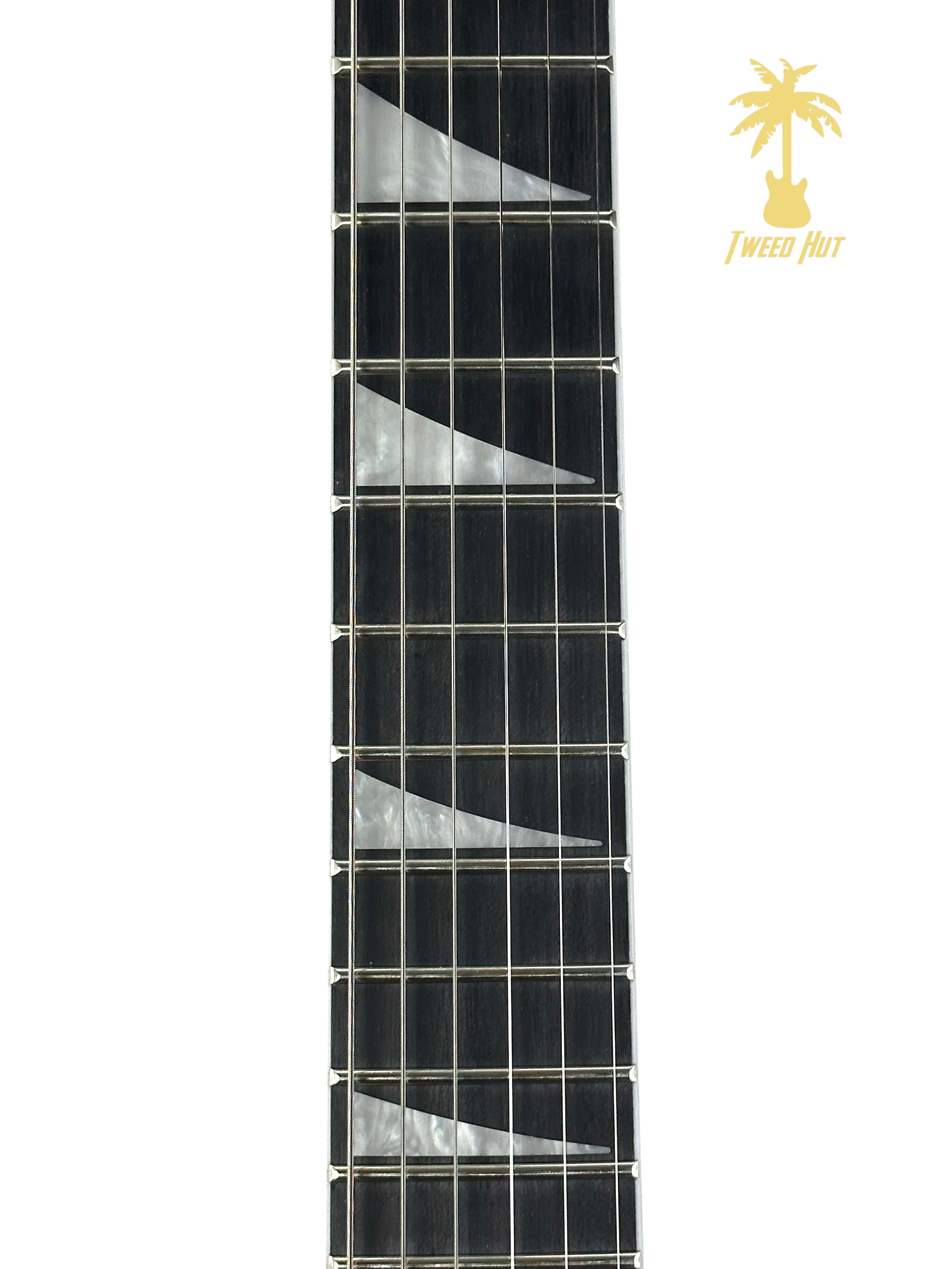 JACKSON JS SERIES DINKY ARCH TOP JS32Q DKA HT TRANSPARENT BLACK BURST