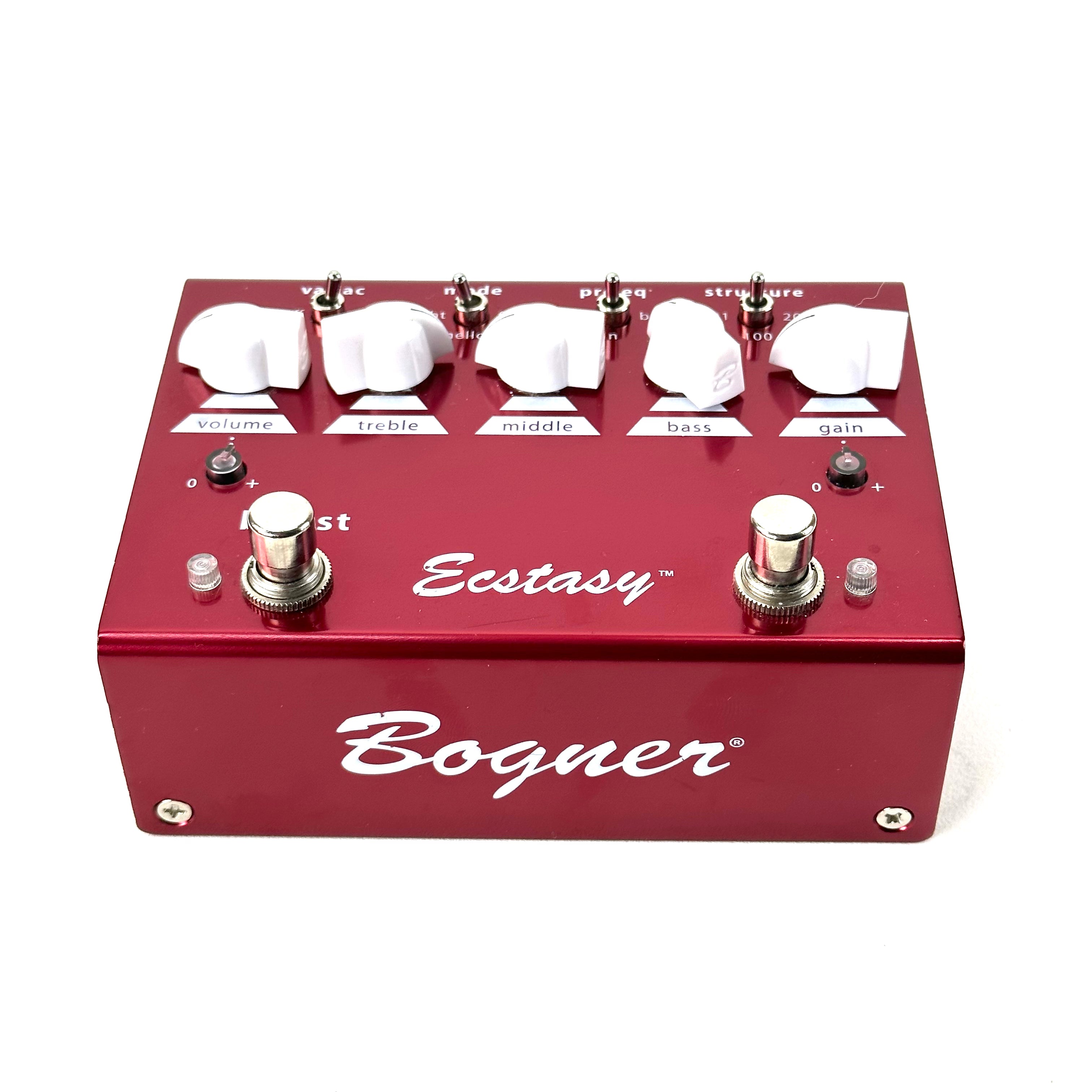 PRE-OWNED BOGNER ECSTASY RED OVERDRIVE/BOOST GUITAR EFFECTS PEDAL 