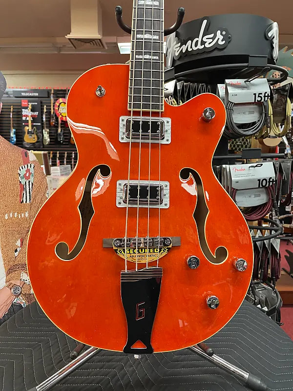 GRETSCH  G5440LSB ELECTROMATIC HOLLOW BODY LONG-SCALE BASS-ORANGE