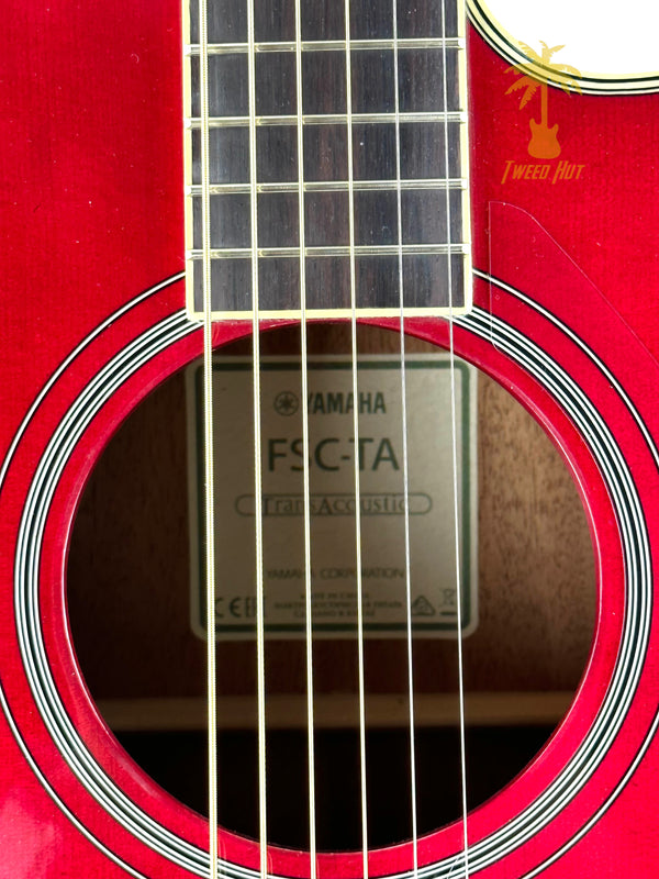 YAMAHA FSC CONCERT TRANSACOUSTIC RUBY RED