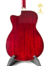 YAMAHA FSC CONCERT TRANSACOUSTIC RUBY RED