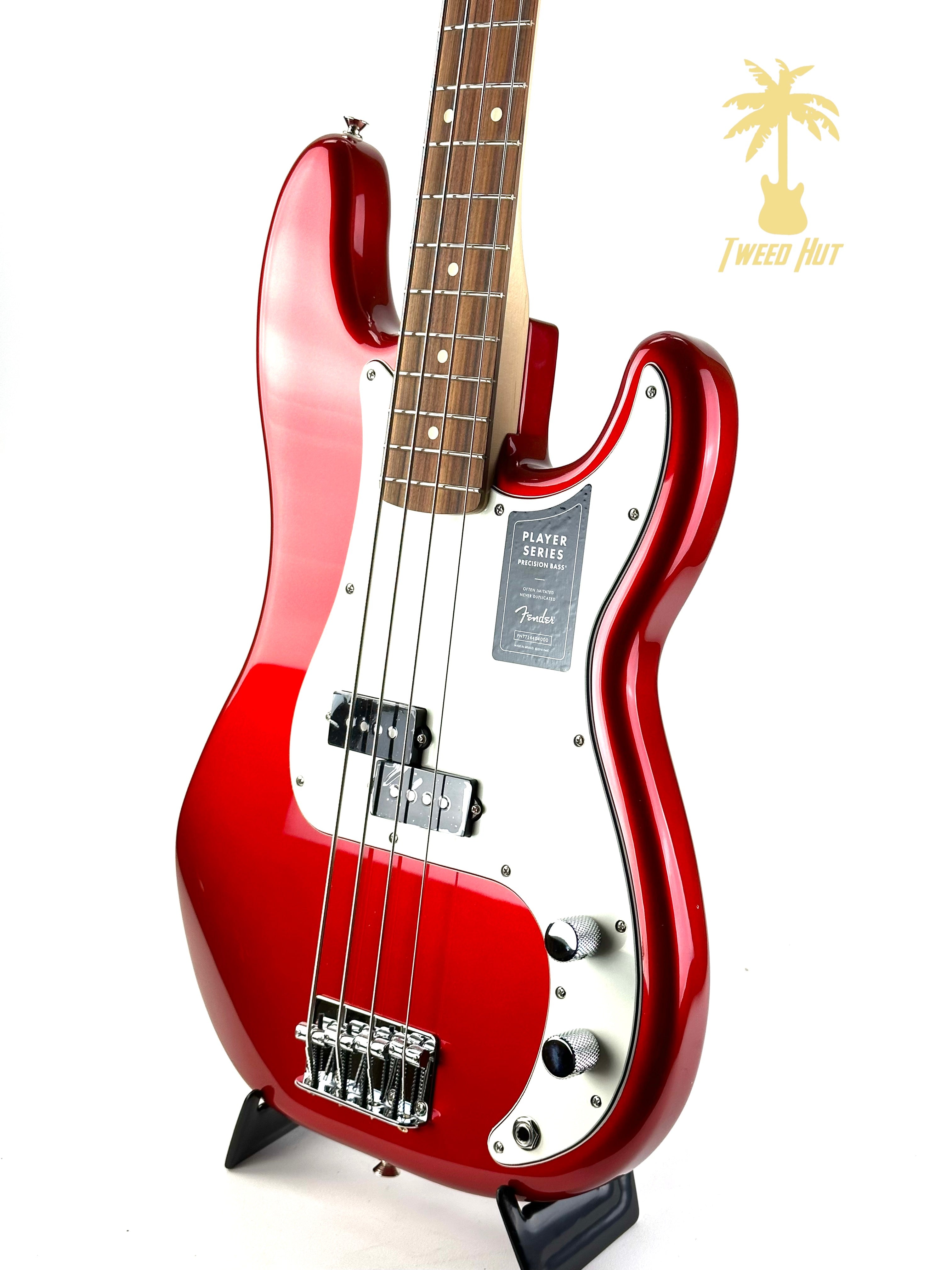 FENDER PLAYER PRECISION BASS CANDY APPLE RED