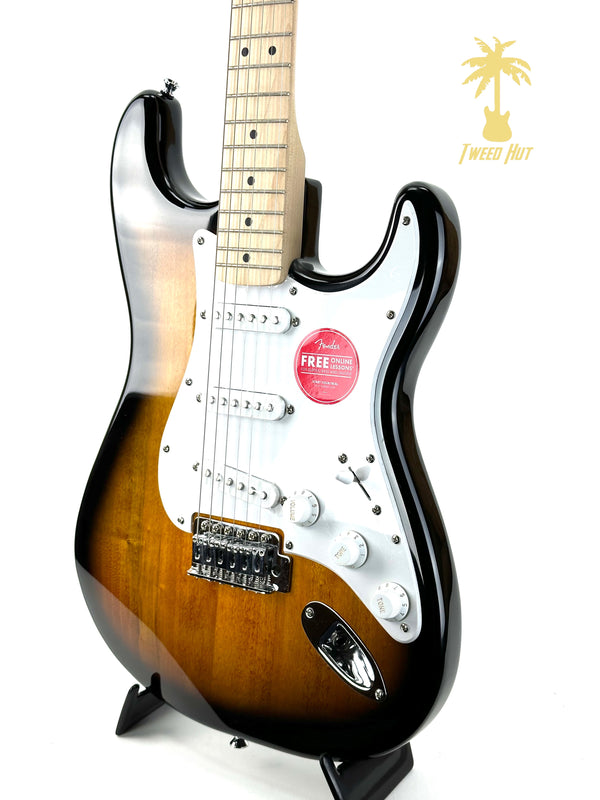 SQUIER SONIC STRATOCASTER MAPLE NECK - 2 COLOR SUNBURST