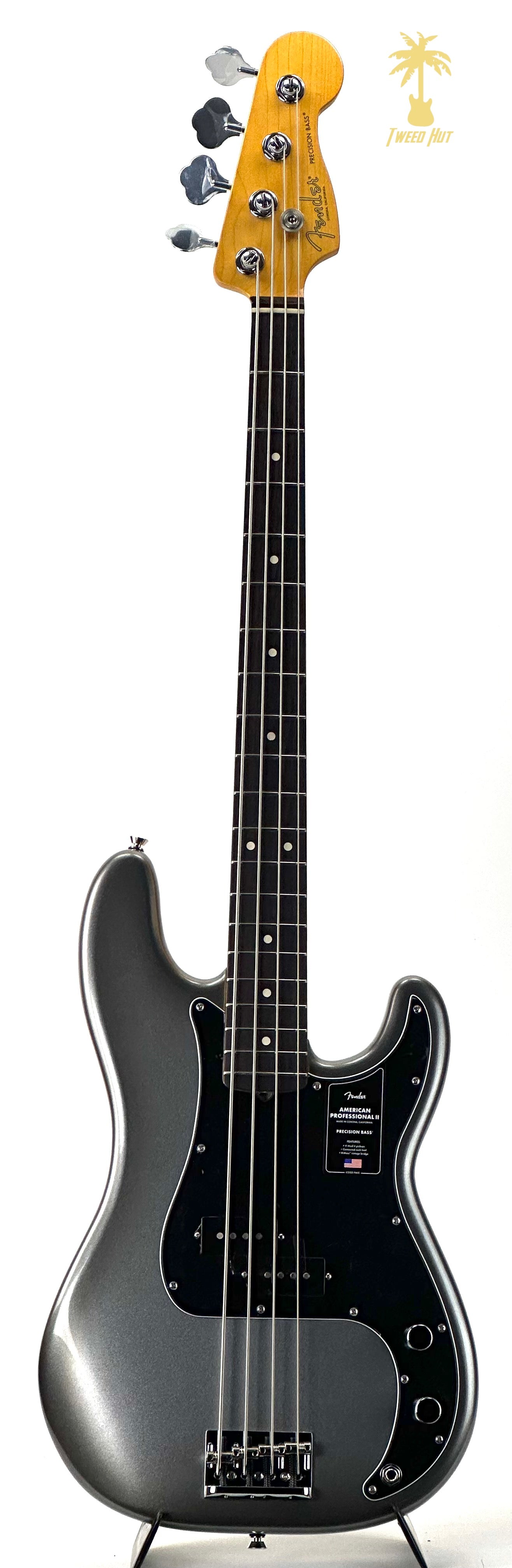 FENDER AMERICAN PROFESSIONAL II PRECISION BASS - MERCURY