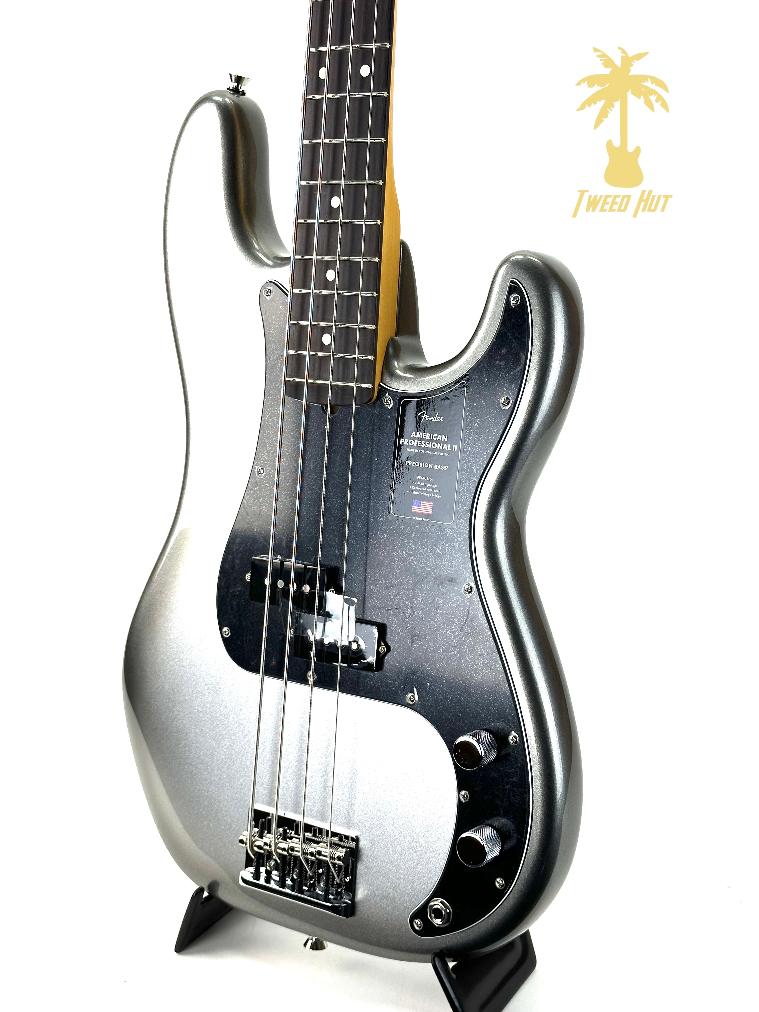 FENDER AMERICAN PROFESSIONAL II PRECISION BASS - MERCURY