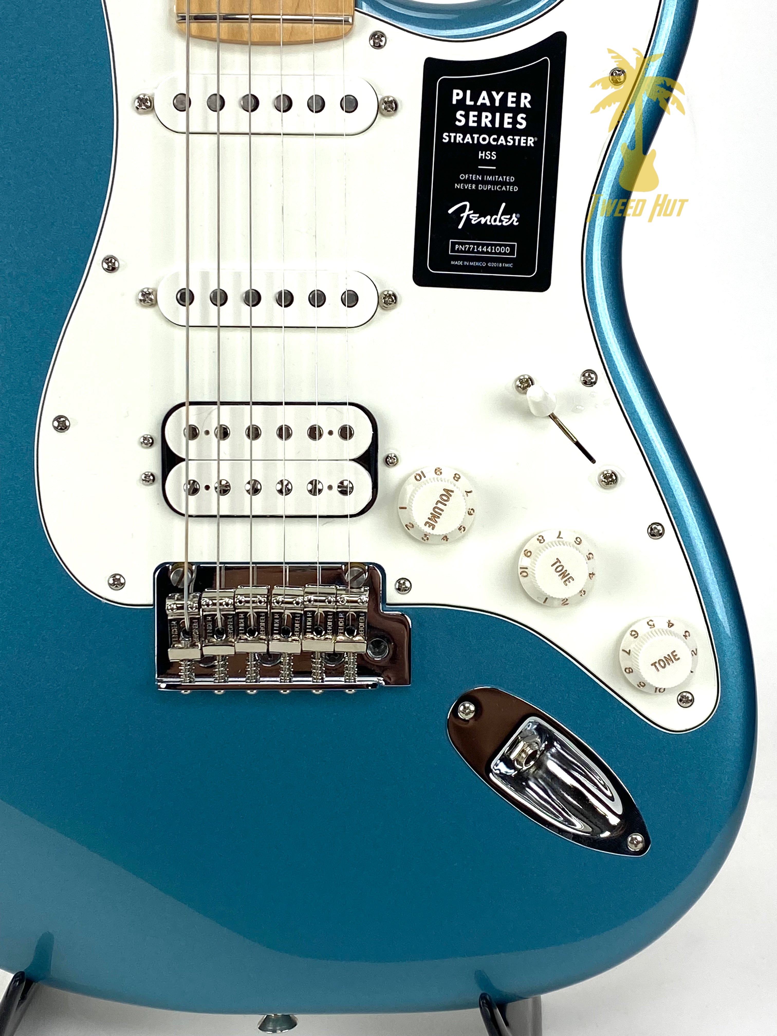 FENDER PLAYER STRATOCASTER HSS MAPLE FINGERBOARD TIDEPOOL