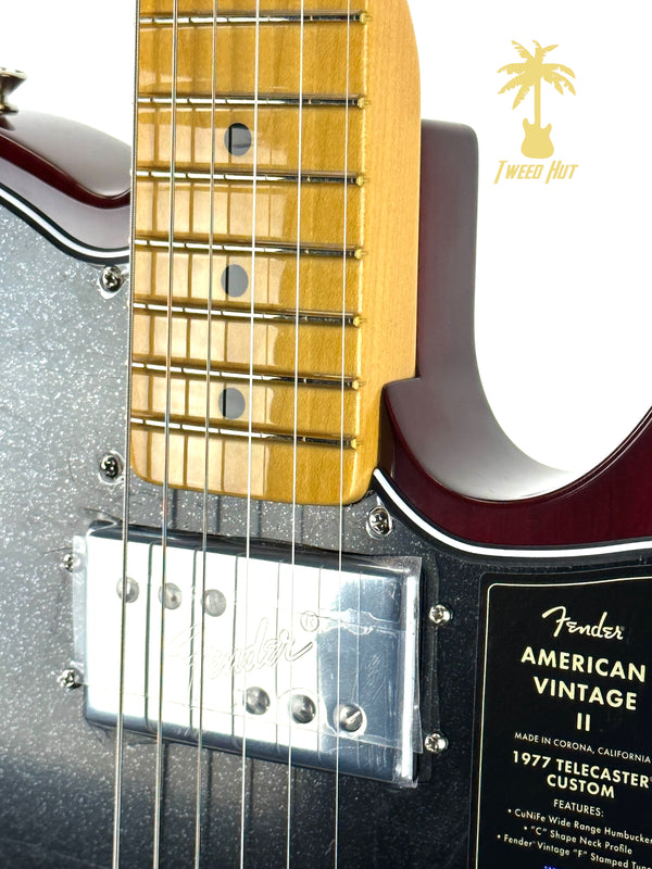 FENDER AMERICAN VINTAGE II 77 TELECASTER CUSTOM - WINE RED