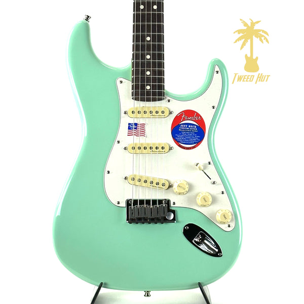 FENDER JEFF BECK STRAT - SURF GREEN