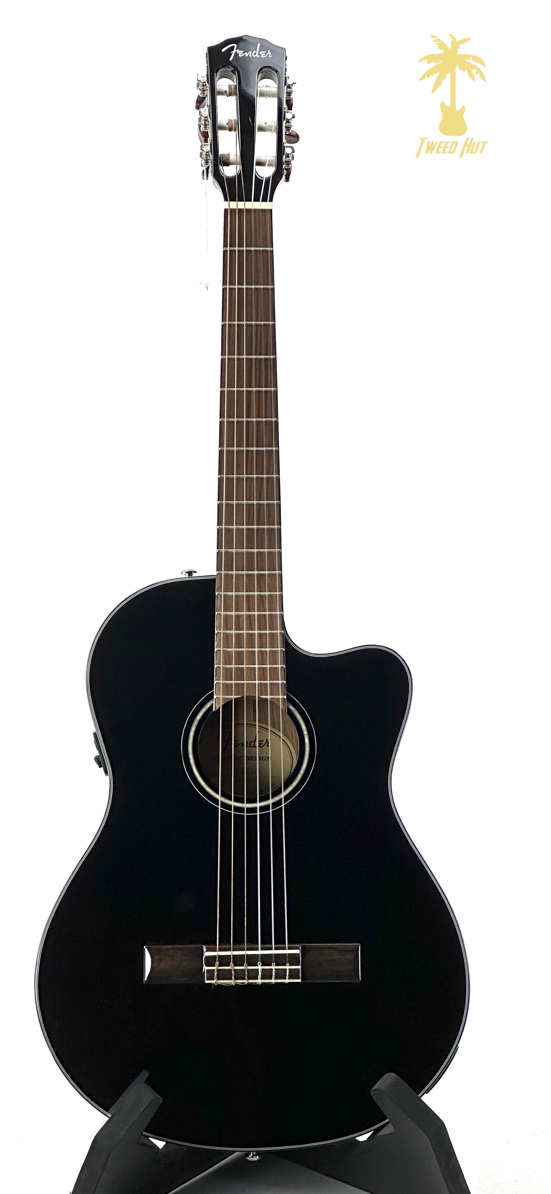 FENDER CN-140SCE NYLON - BLACK