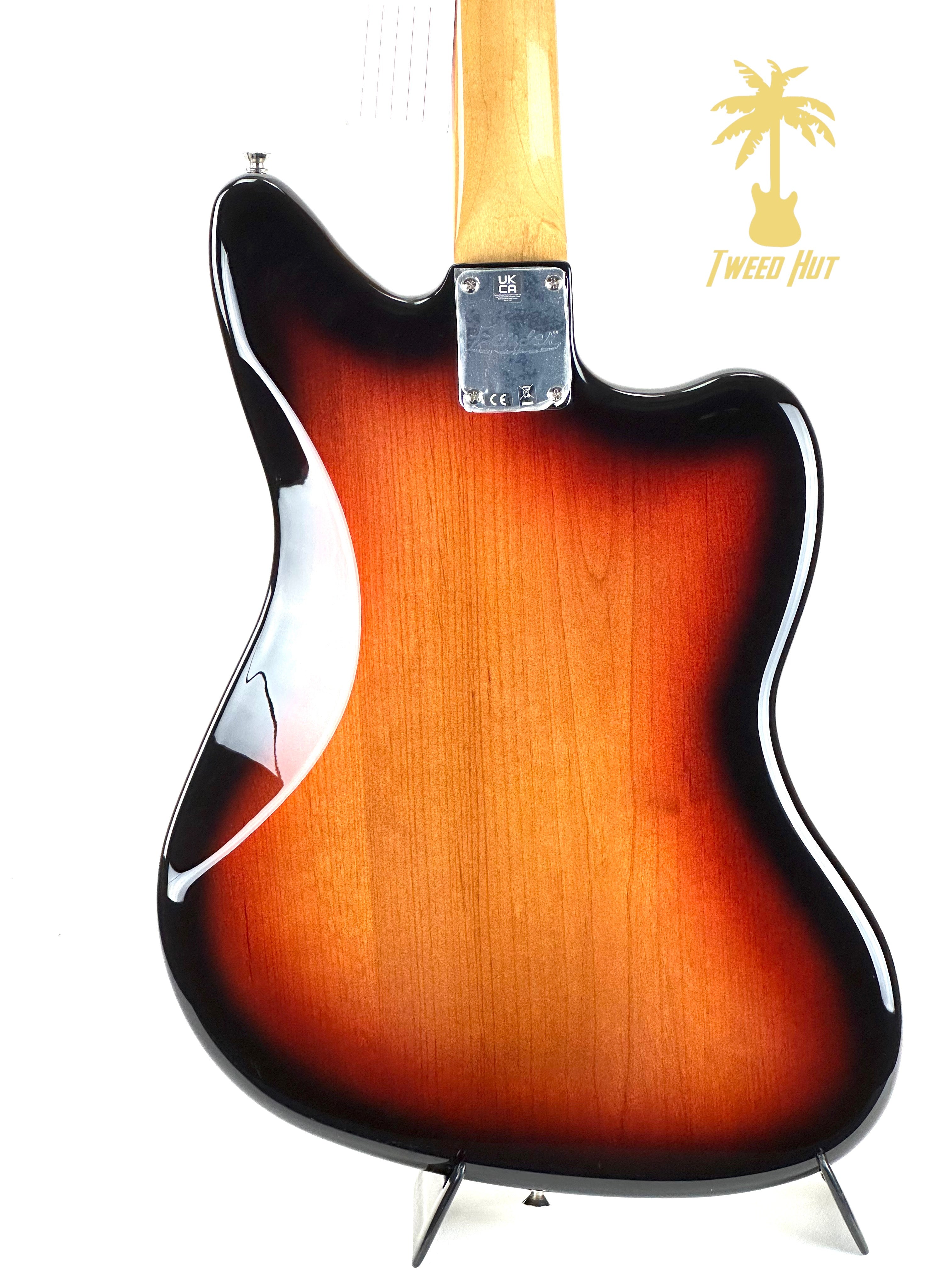 FENDER KURT COBAIN JAGUAR LEFT-HANDED -3-COLOR SUNBURST