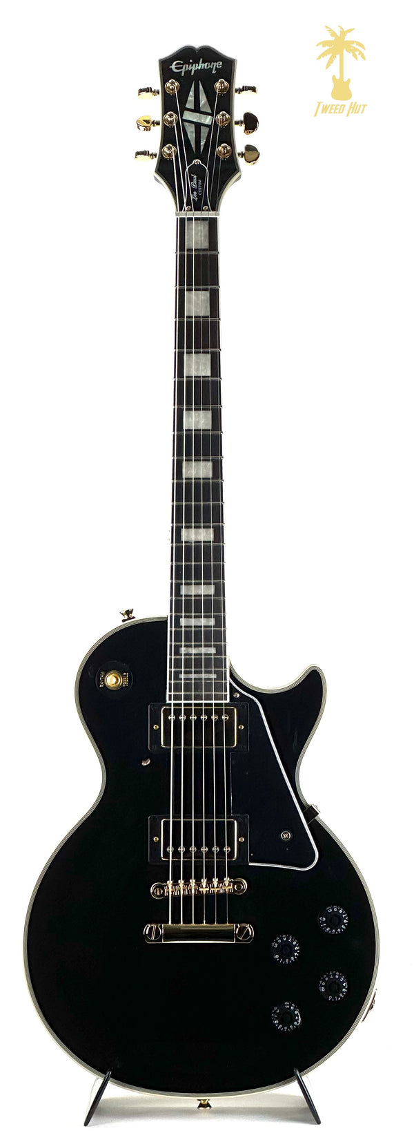 EPIPHONE LES PAUL CUSTOM EBONY