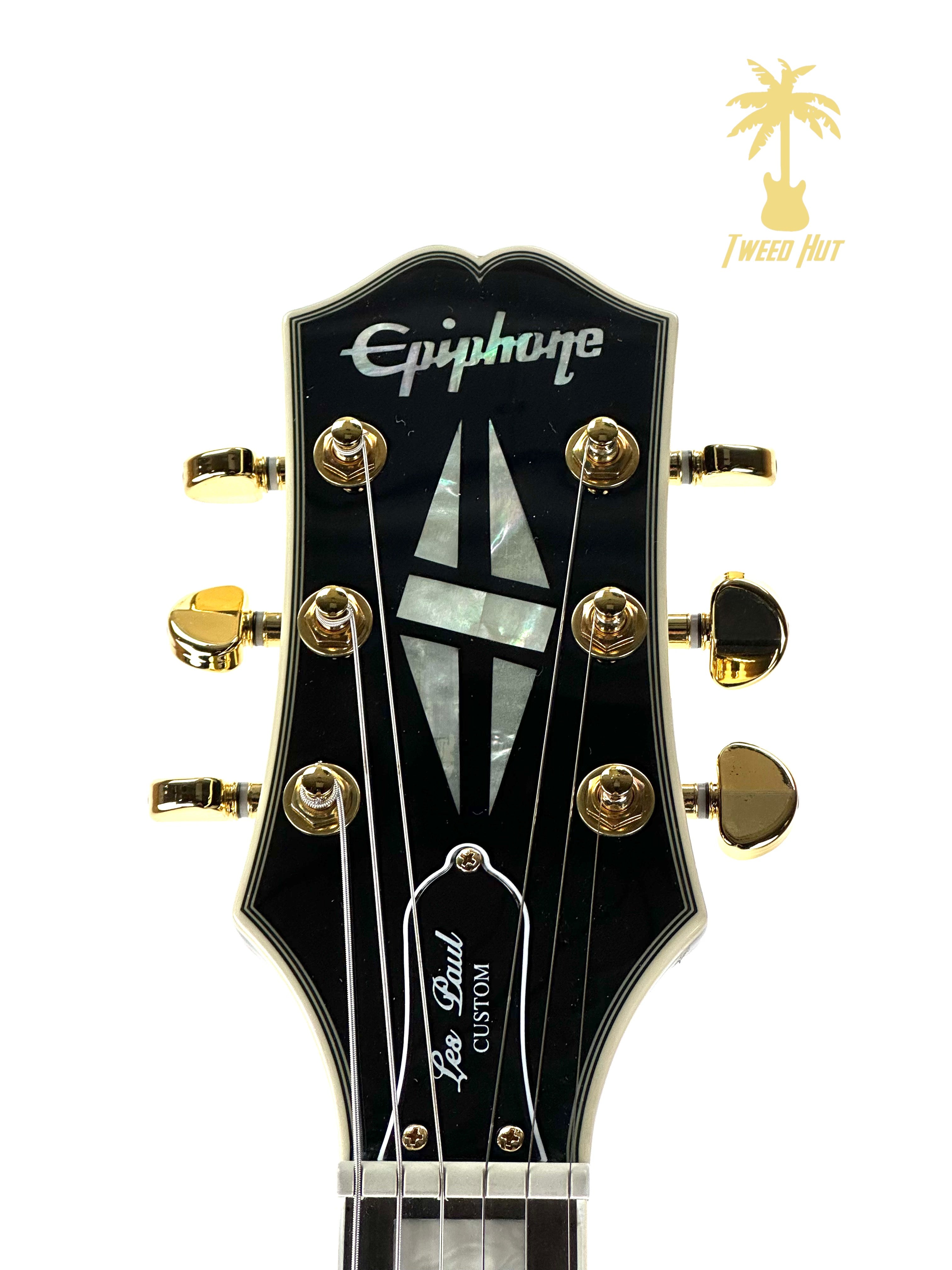 EPIPHONE LES PAUL CUSTOM EBONY