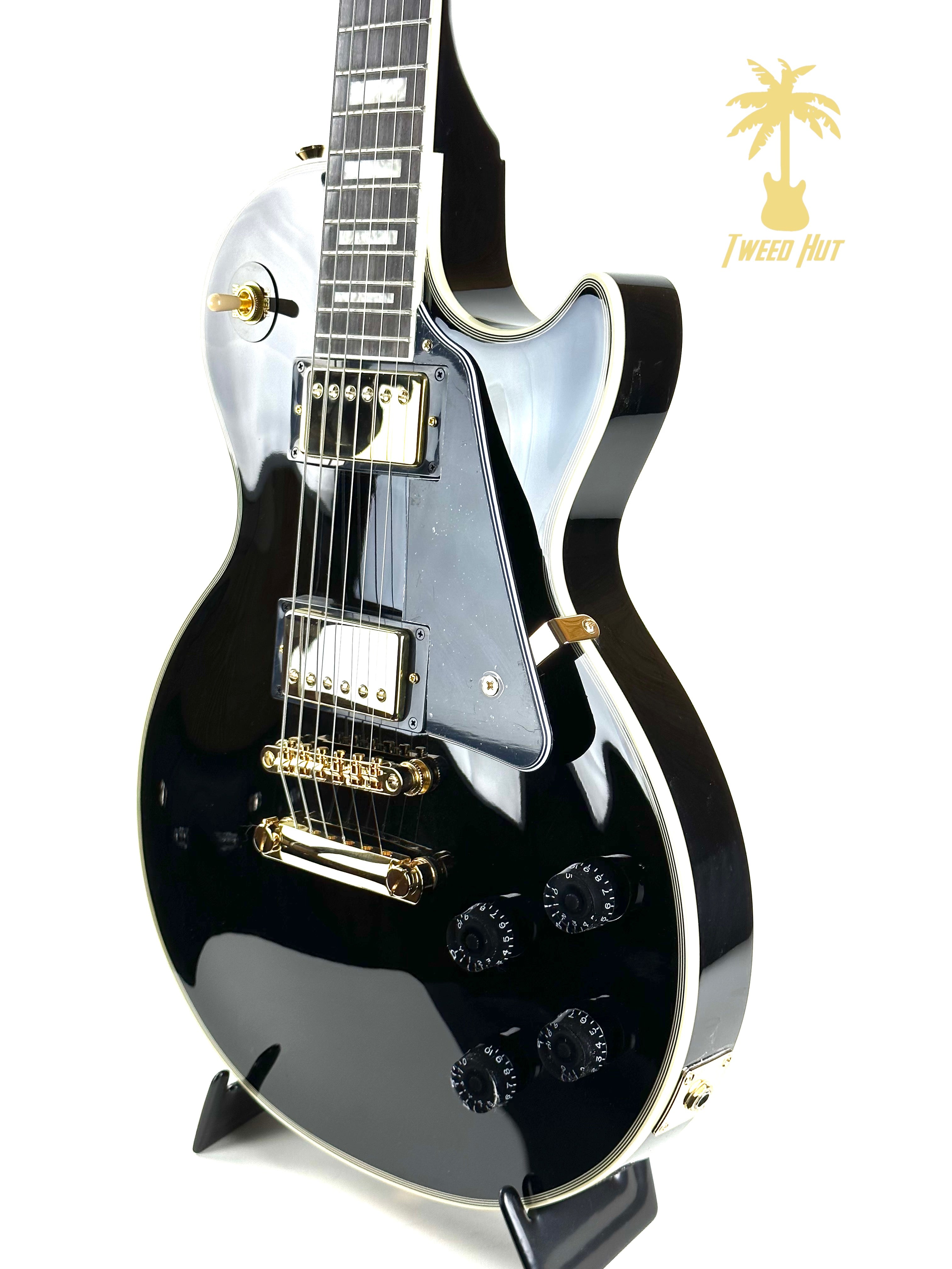 EPIPHONE LES PAUL CUSTOM EBONY