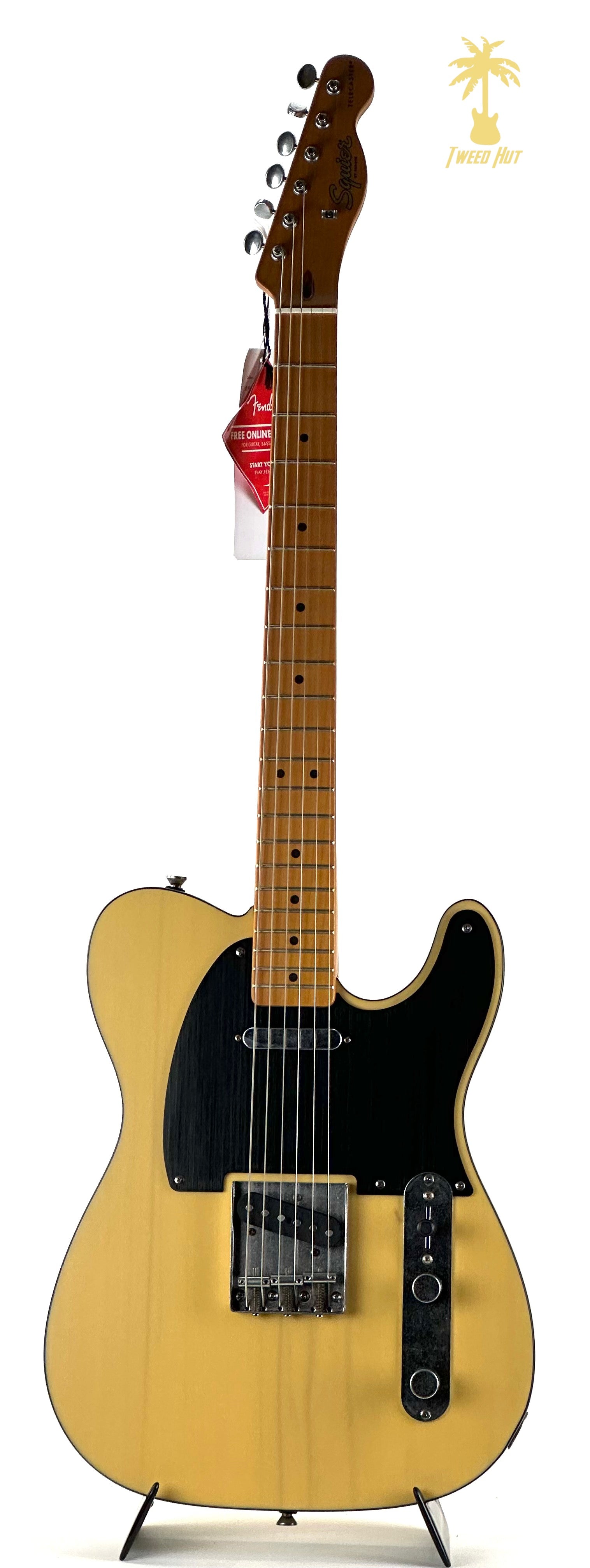 SQUIER 40th ANNIVERSARY VINTAGE EDITION TELECASTER - SATIN VINTAGE BLONDE