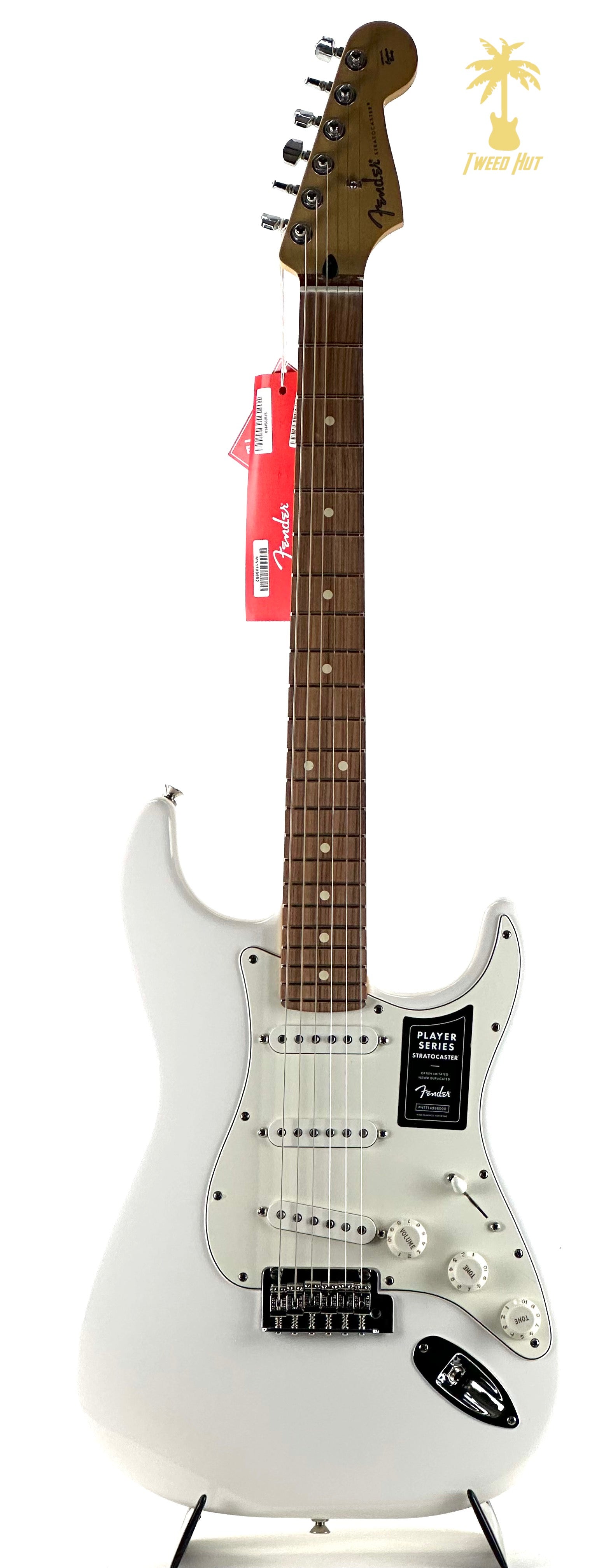 FENDER PLAYER STRATOCASTER POLAR WHITE