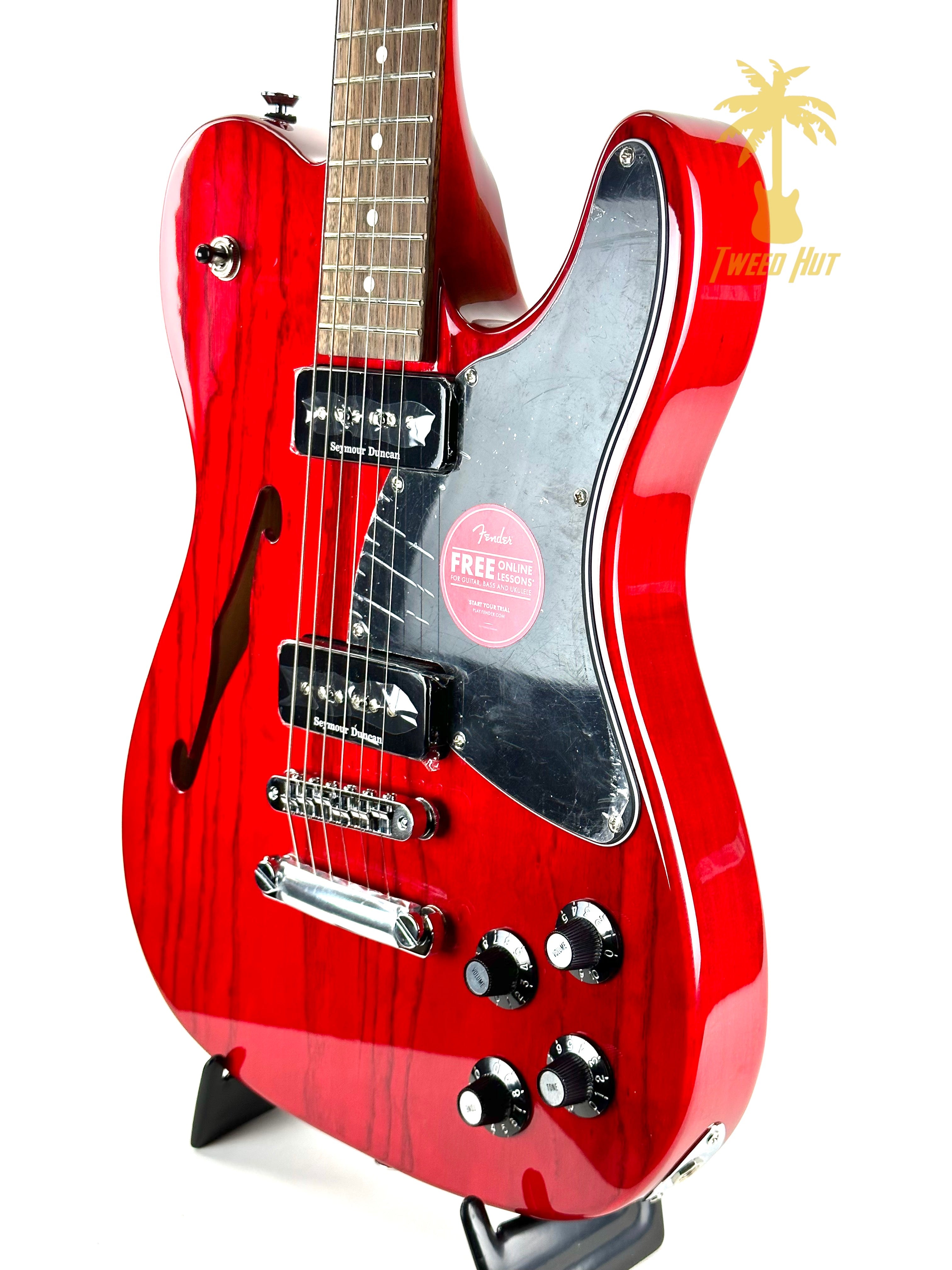 FENDER JIM ADKINS JA-90 TELECASTER CRIMSON RED