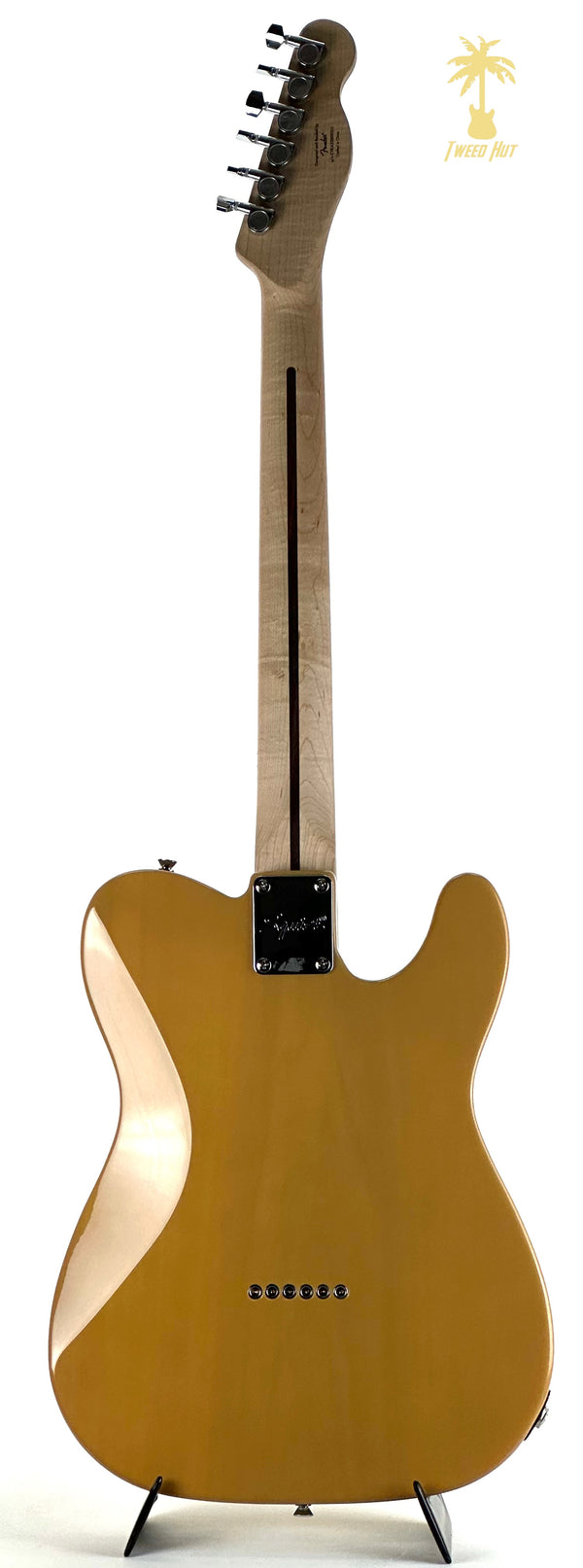 PRE-OWNED SQUIER AFFINITY TELECASTER LEFT HANDED BUTTERSCOTCH BLONDE