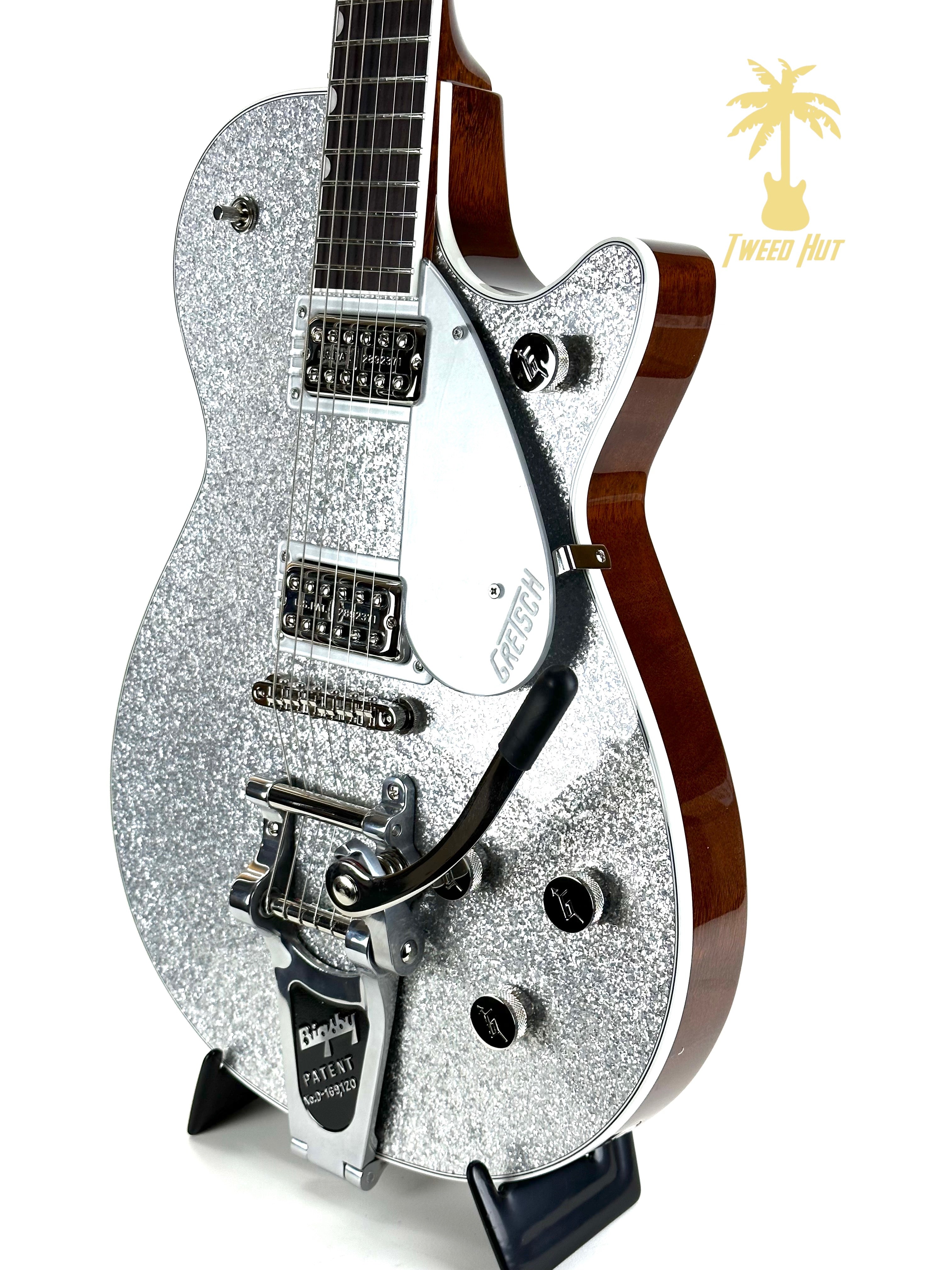 GRETSCH PLAYER G6129T-PE JET SILVER SPARKLE