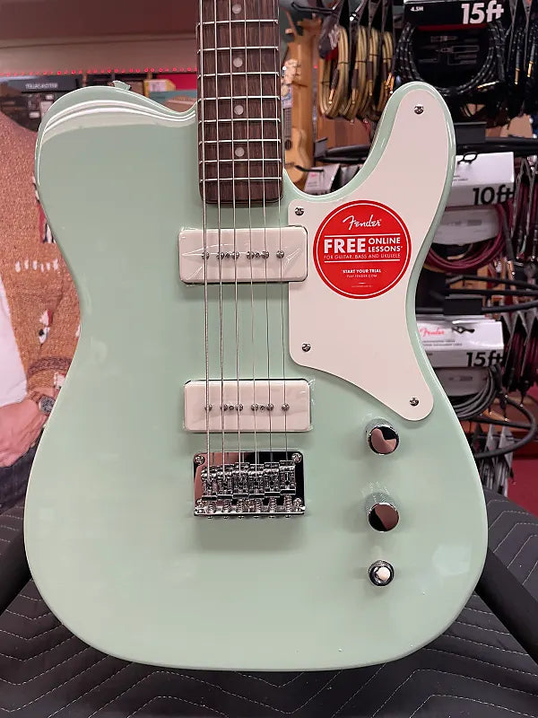 SQUIRE PARANORMAL BARITONE CABRONITA TELECASTER-SURF GREEN