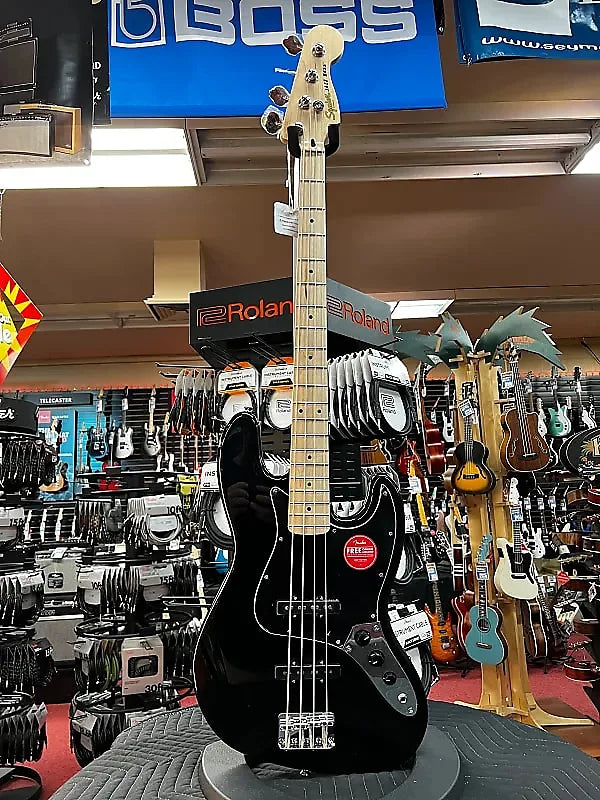 SQUIER AFFINITY SERIES JAZZ BASS-BLACK