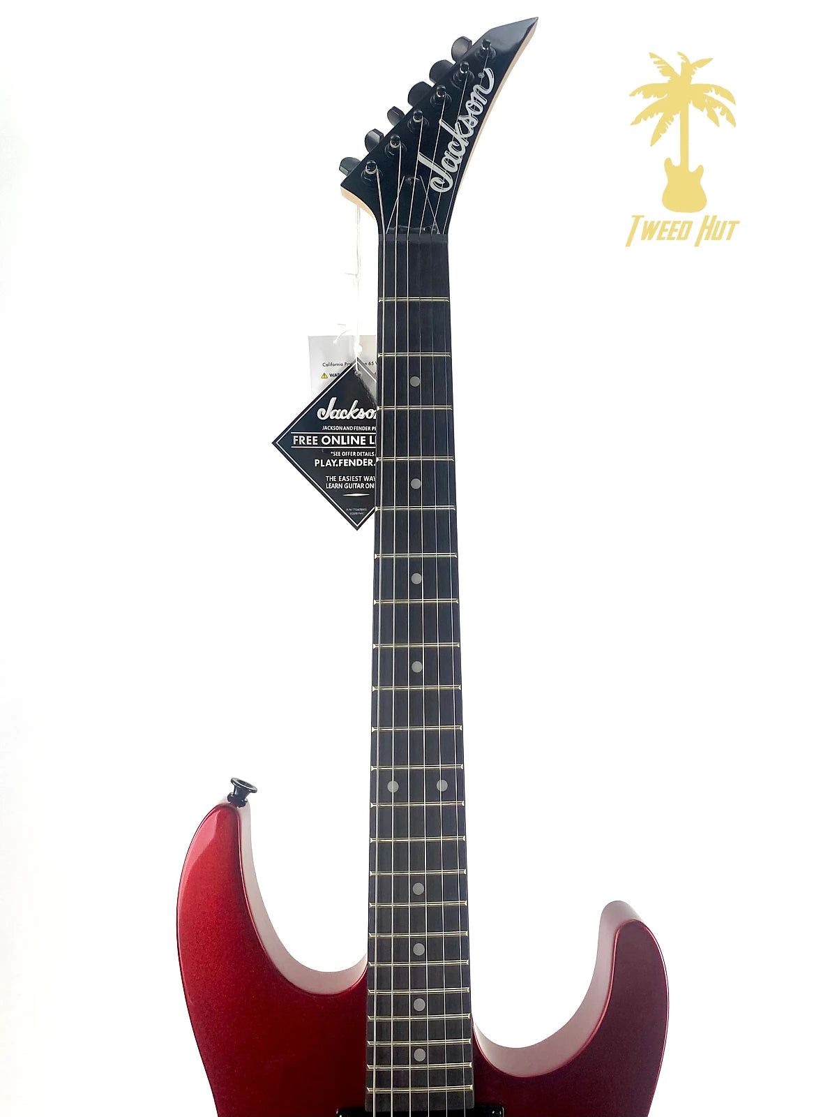 JACKSON JS SERIES DINKY JS11 METALLIC RED