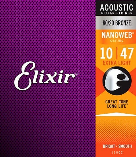 ELIXIR 1102 NANOWEB ACOUSTIC EXTRA LIGHT 10-47