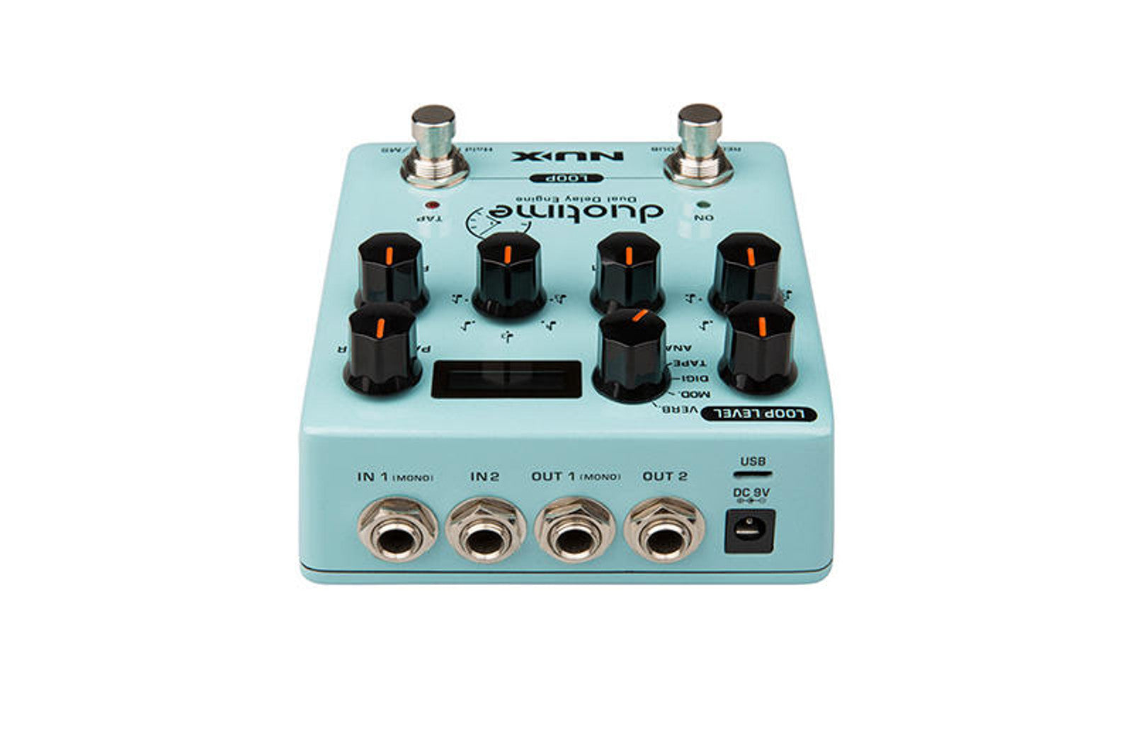 NUX DUAL TIME DELAY PEDAL