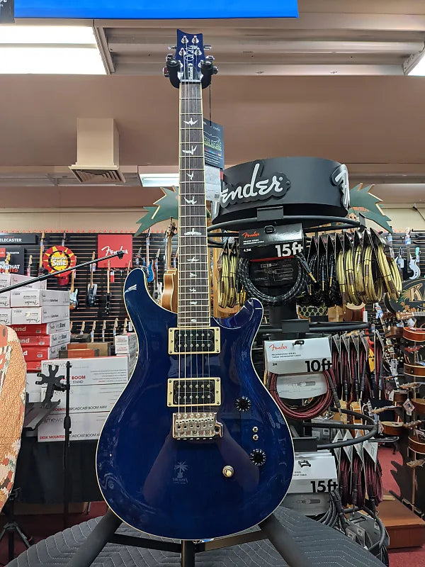 PRS SE STANDARD 24-08 TRANSPARENT BLUE