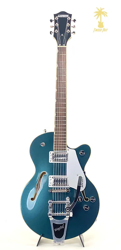 GRETSCH G5655T ELECTROMATIC CENTER BLOCK JR. SINGLE-CUT WITH BIGSBY-JADE GREY METALLIC